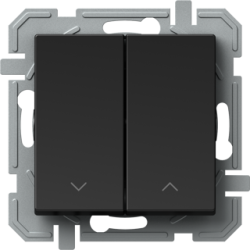 ÎNTRERUPATOARE JALUZELE 10AX 250V~ NT 09, negru
