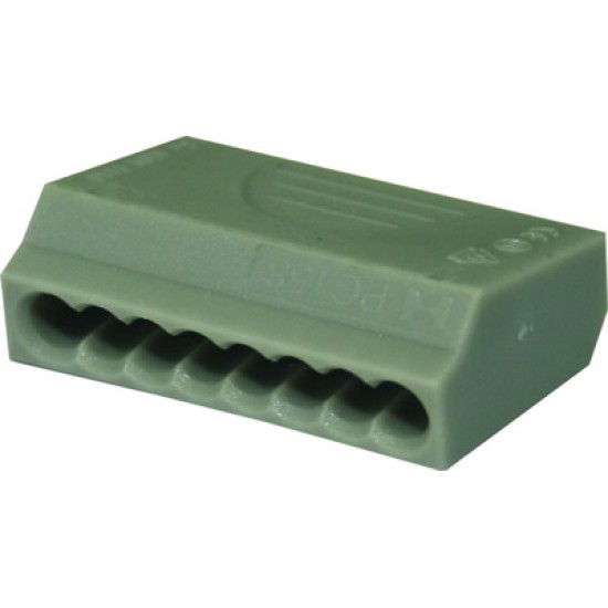 Clema f surub PA 1 5mm2 8P gri, Set 100 buc