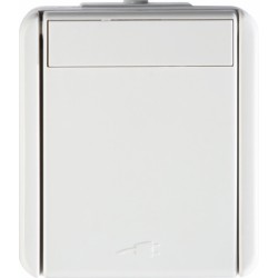 Fontana Priza SCHUKO 1P 16A PT IP44 Alb