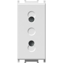 Modul Priza S. EURO 1M 10A ST IP20 Alb Set 10 buc