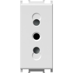 Modul Priza S. Ita 1M 10A ST IP20 Alb