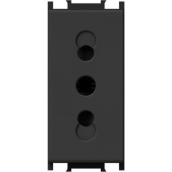Modul Priza S. Ita 1M 10A ST IP20 Negru