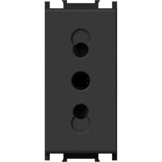 Modul Priza S. Ita 1M 10A ST IP20 Negru
